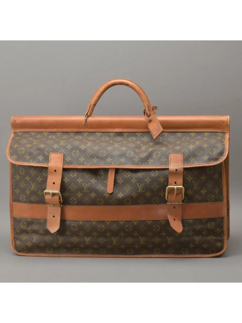 Louis Vuitton Sac Claver Gibier Boston Bag Monogram